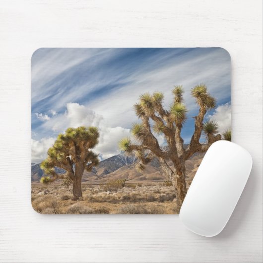 砂漠のジョシュアツリー マウスパッド (マウス)