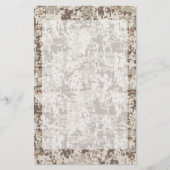 砂漠のスタイルのデジタルカムフラージュ 便箋 (正面)