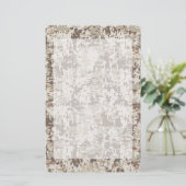 砂漠のスタイルのデジタルカムフラージュ 便箋 (スタンド正面)