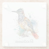 砂漠のスピリット、水の色のロードランナーカスタム、 ガラスコースター (裏面)