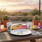 砂漠のスピリット、水の色のロードランナーカスタム、 ペーパープレート