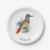 砂漠のスピリット、水の色のロードランナーカスタム、 ペーパープレート (正面)