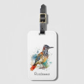 砂漠のスピリット、水の色のロードランナーカスタム、 ラゲッジタグ (正面縦)