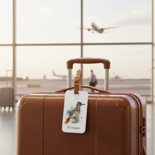 砂漠のスピリット、水の色のロードランナーカスタム、 ラゲッジタグ