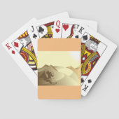 砂漠のスフィンクス トランプ (裏面)