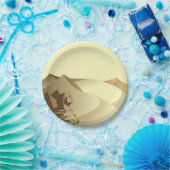 砂漠のスフィンクス ペーパープレート (パーティー)