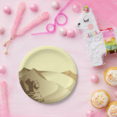 砂漠のスフィンクス ペーパープレート (パーティー)