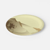 砂漠のスフィンクス ペーパープレート (アングル)