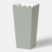 砂漠のセージ無地のカラー フェイバーボックス (裏面)