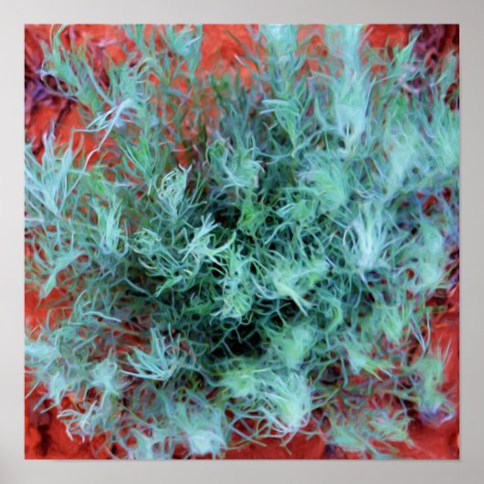 砂漠のセージ ポスター (正面)