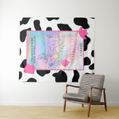 「砂漠のディスコ」バッハパーティーの背景 タペストリー (インサイチュ(横))