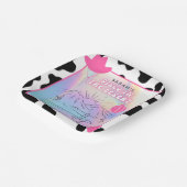 "砂漠のディスコ"バッハパーティー紙プレート ペーパープレート (傾斜あり)