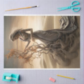 砂漠のデコップレディー 薄葉紙 (クラフト)