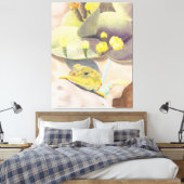 砂漠のトカゲ キャンバスプリント (インサイチュ (寝室))