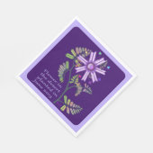 砂漠のナプキンスの花 スタンダードランチョンナプキン (角)