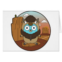 砂漠のバッファローのホリネズミ