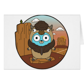 砂漠のバッファローのホリネズミ