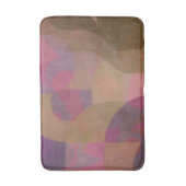 砂漠のバラアーチ – 暖かい抽象芸術ジオメトリ バスマット (正面縦)