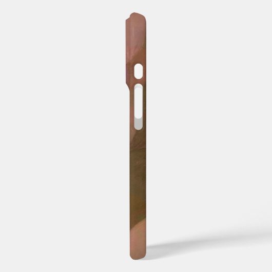 砂漠のバラアーチ – 暖かい抽象芸術ジオメトリ Case-Mate iPhoneケース (裏面 / 左)