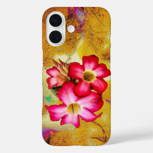 砂漠のバラ花オンサンドiPhone 16ケース Case-Mate iPhoneケース (裏面)