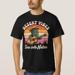 砂漠のビブランス - 自然に調和する Tシャツ