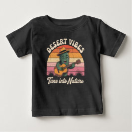 砂漠のビーべス - 自然にチューニング ベビーTシャツ