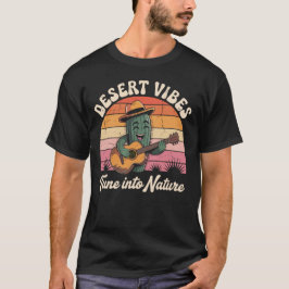 砂漠のビーべス - 自然にチューニング Tシャツ
