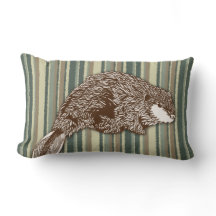 砂漠のビーバーは縞で飾ります