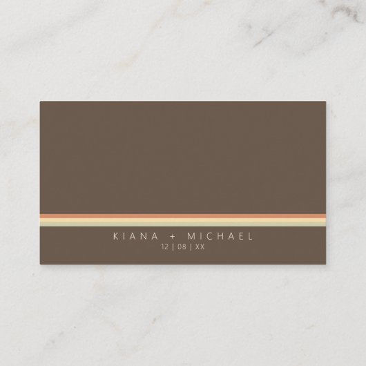 砂漠のビーブウェディングギフトギフトID1019 エンクロージャーカード (裏面)