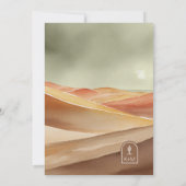 砂漠のビーブス結婚ランドスケープのセージID1019 (裏面)