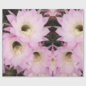 砂漠のピンクの花びら ラッピングペーパー (フラット)