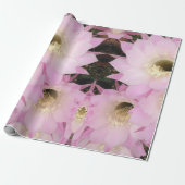 砂漠のピンクの花びら ラッピングペーパー (アンロールド)
