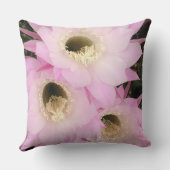 砂漠のピンク花びら クッション (裏面)