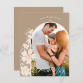 砂漠のボホメリークリスマス シーズンカード (正面/裏面)