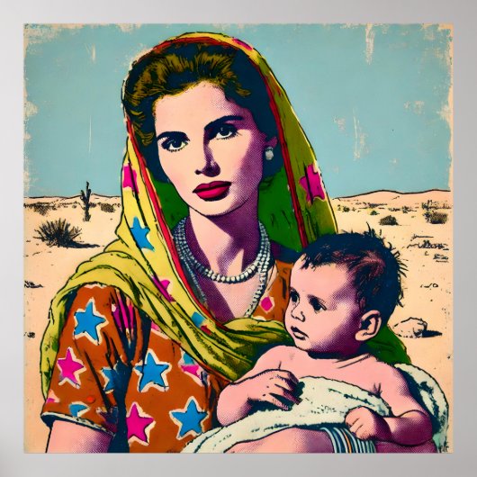 砂漠のママ ポスター (正面)