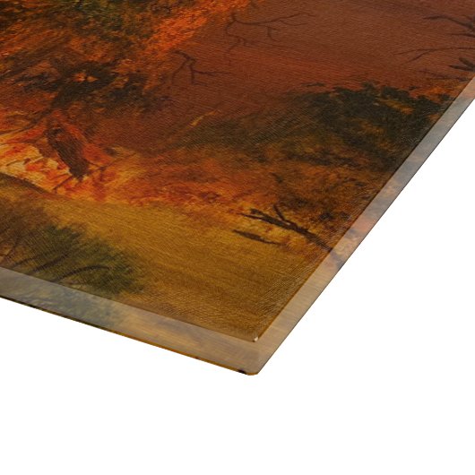 砂漠のミッション、Gary Polingによる カッティングボード (角)