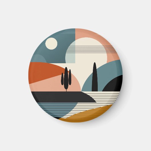 砂漠のミラージュ マグネット (正面)