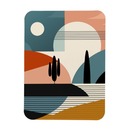 砂漠のミラージュ マグネット (縦)