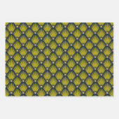 砂漠のヤシ植物学、ヤシの木とテラッツォ ラッピングペーパーシート (正面)