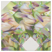 砂漠のユッカの花 ファブリック (クローズアップ)