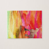 砂漠のユニコ絵を描ン ジグソーパズル (横)