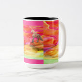 砂漠のユニコ絵を描ン ツートーンマグカップ (正面右)