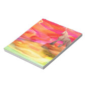 砂漠のユニコ絵を描ン ノートパッド (回転)