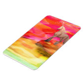 砂漠のユニコ絵を描ン マグネット (左側)