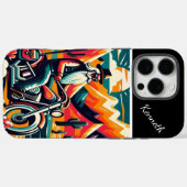 砂漠のライダーの夕日 Case-Mate iPhoneケース (裏面 (横))