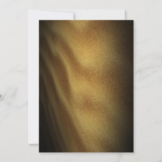 砂漠のラクダ砂丘は夜星の結婚を紙やすりで磨きます 招待状 (裏面)