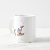 砂漠のラクダ コーヒーマグカップ (正面左)