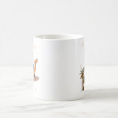 砂漠のラクダ コーヒーマグカップ (中央)