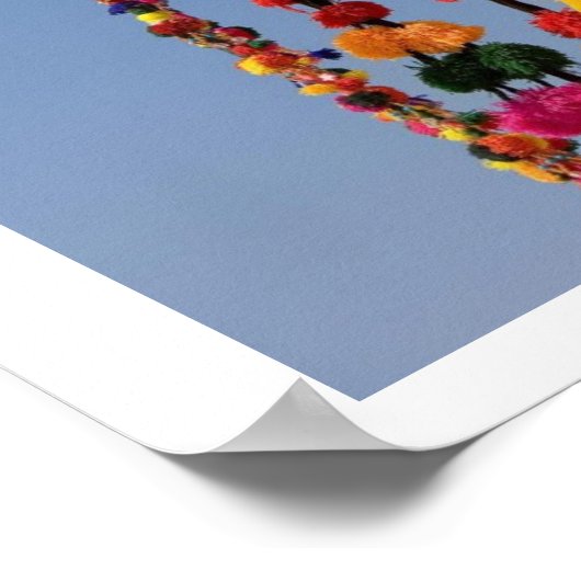 砂漠のラクダ ポスター (角)