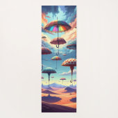 砂漠の上の傘 ヨガマット (裏面)